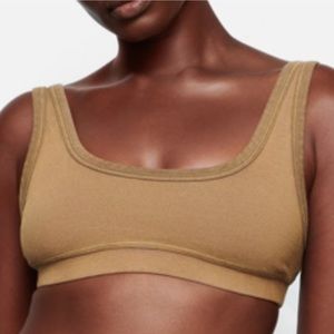 SKIMS Outdoor Sepia Crop Tank Top Bralette